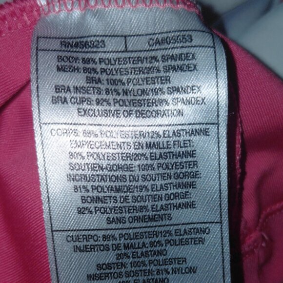 Nike Performance Racerback Tank Top w/ Built In Bra Women's Medium - Picture 8 of 8